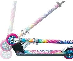 Paspirtukas - Razor A Tie-Dye 2 Ratų Reguliuojamas Sulankstomas Daugiaspalvis