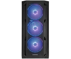 PC Korpusas - Chieftec GA-01B-L-OP APEX LUMO Midi Tower, RGB, Grūdintas Stiklas, Juodas