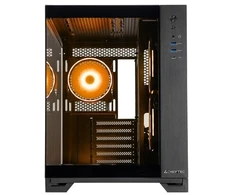 PC Korpusas - Chieftec Visio GM-30B-TG-OP, ATX, Grūdintas Stiklas, Juodas