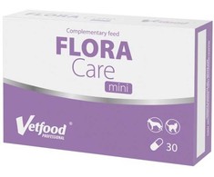 Pet papildai - Vetfood Flora Care Mini 30vnt mažiems šunims ir katėms