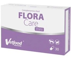 Pet papildai - Vetfood Flora Care Mini 30vnt mažiems šunims ir katėms