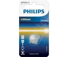 Philips CR1616 baterijos 1 vnt.
