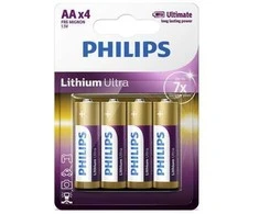 Philips FR6 AA Ultra baterijos 4 vnt.