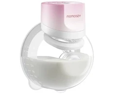Pientraukis - Momcozy S12 PRO+ 1350 mAh Baterija, USB Įkrovimas, Rožinė