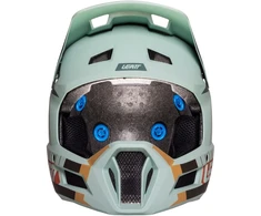 Dviratininko šalmas typu full face LEATT Helmet MTB Gravity 2.0 V25 dydis L, miętowy