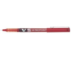 Pilot Pen Rašymo Priemonė - Pilot V5 Fineliner 0.3mm Raudona Rašalo