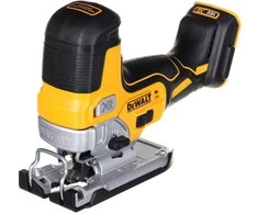 DEWALT akumuliatorinis siaurapjūklis DCS335NT 18V be akumuliatoriaus ir kroviklio su lagaminu TSTAK