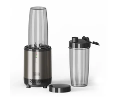 juodas+decker Juodas &amp; Decker BXJBA1203E 1000 W hand plakiklis + 2 bottles + 2 lids