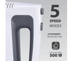 Sulčiaspaudė Hand mixer MAESTRO MR-502 500W Baltas, Juodas