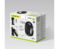 Plakiklis Maestro MR-500 Hand mixer Juodas