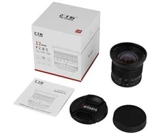 Objektyvas Platus kampas - 7Artisans 12mm F2.8 II M43 (F2.8, 12mm, Micro Four Thirds)