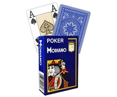Poker Modiano Žaidimų Kortos (Mėlynos)