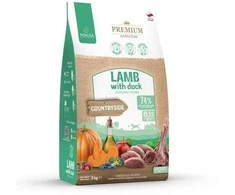 POKUSA - Premium pasirinkimas šuniukams, ėriena ir antis, begrūdis, 3kg