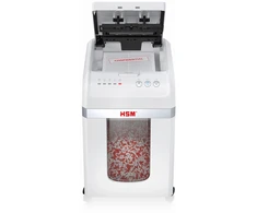 HSM Autofeed X200 paper shredder with automatic feeder, 30 L, P4, 4 x 12 mm