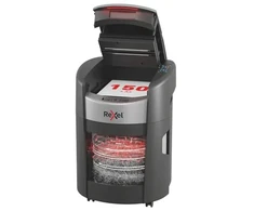 Rexel ShredMax AutoFeed+ 150M automatic paper shredder, P5, 150 sheets, 15-litre waste bin