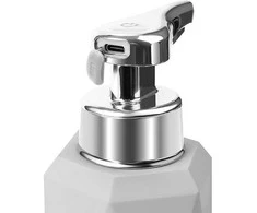 Power Plant Llc Automatinis Skysto Muilo Dozatorius - 250ml Beprisilietimui IR Jutiklis Atsparus Vandeniui Įkraunamas