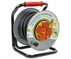Power Plant Llc Ilgintuvas su rite 25m, 4 lizdai, 3x2.5mm2