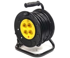 Power Plant Llc Ilgintuvas su rite 25m, 4 lizdai, 3x2.5mm2