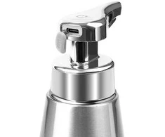 Power Plant Llc Skysto Muilo Dozatorius - Automatinis Beprisilietimas 400ml Nerūdijančio Plieno Įkraunamas