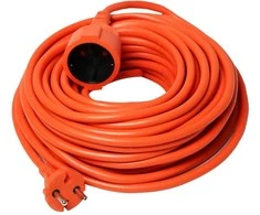 20 m retractable extension cord, PZO20M2x1.0 mm VERTEX