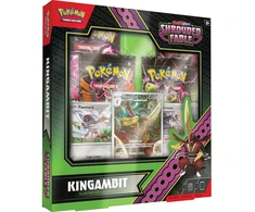Prekybos Kortelių Žaidimas - Pokémon Scarlet &amp; Violet Shrouded Fable Kingambit Iliustracijų Kolekcija Su Promo Kortele, Folijos Kortelėmis, 4 Booster Paketais, Kodu TCG Live, Daugiaspalvis