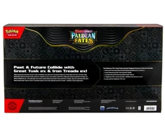 Kolekcionuojamos Kortelės - Pokémon Scarlet &amp; Violet: Paldean Fates Great Tusk ex &amp; Iron Threads ex Premium Kolekcija, 11 Booster Pakelių, Blizgus Apdaila