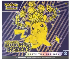 Prekybos Kortelių Žaidimas - Pokémon Scarlet &amp; Violet Surging Sparks Elite Trainer Box ETB, Booster Packs, Promo Card, Priedai, Daugiaspalvis