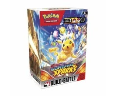 Prekybos kortelių žaidimas - Pokémon TCG Scarlet ir Violet Sparnuojantys žaibai Statyk ir kovok dėžutė