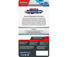 Kolekcionuojamos Kortelės - Pokémon TCG: Scarlet &amp; Violet: Sinistea Paradox Rift Checklane Išplėtimo Rinkinys Su Promo Kortele, Monetos, Kodo Kortele, Daugiaspalvis