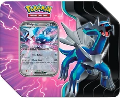 Kolekcionuojamos Kortelės - Pokémon TCG: Scarlet &amp; Violet Azure Legends Tin Dialga Ex su Folijos Kortele, 5 Booster Pakeliais, Kodo Kortele, Marga