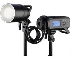 Priedas - Godox AD600PRO Išorinis blykstės galva 600Ws Juoda