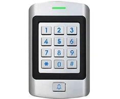 Prieigos kontrolės sistema - HiSmart nepriklausoma klaviatūra ir kortelių skaitytuvas 125KHz EM vandalams atsparus