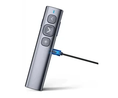 Pristatymų pultelis - Norwii N95 Plus BLE, raudonas ir žalias lazeris, USB-A/USB-C, 100 m, 300 mAh, 31 g