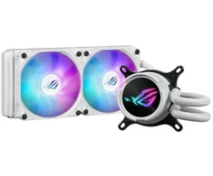 Procesoriaus Aušintuvas - ASUS ROG STRIX LC III 240 ARGB, Balta