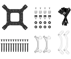 Procesoriaus aušintuvas - DeepCool LE360 V2 AIO skysčio aušintuvas su 3x 12cm ventiliatoriais juodas