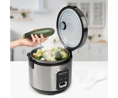 Profi Cook ProfiCook PC-RK 1285 rice cooker Juodas, Sidabrinis