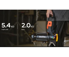 Projekcijos priedas - Godox BP26K, skirtas KNOWLED plokštiems „Bowens“ jungties šviestuvams, 26°