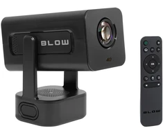 Projektorius - BLOW Nešiojamas 1280x720 LED, Wi-Fi, Bluetooth, 40-120" Juodas