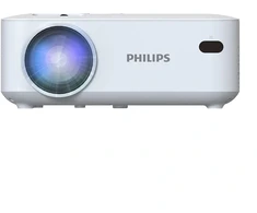 Projektorius - Philips N-100 Mini Projektorius 800x480, 65 Colių, Baltas