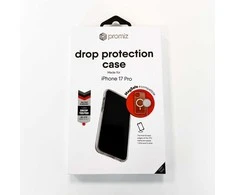 Promiz Drop Protection dėklas iPhone 17 Pro (MagSafe, skaidrus)