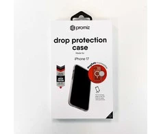Promiz Drop Protection dėklas iPhone 17 (MagSafe, skaidrus)