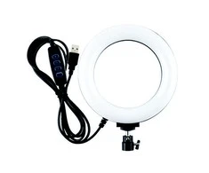 Puluz LED žiedinė lempa, 16cm, USB