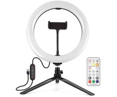 Puluz LED žiedinė lempa 26cm