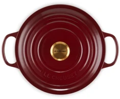Puodas - Le Creuset Signature Roaster 26cm 5.3L Ketaus Indas, Tinka Indaplovėje