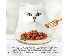 Konservai katėms su jautiena Purina GOURMET GOLD, 1x85 g