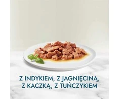 Purina Nestle Drėgnas Kašių Maistas - PURINA Gourmet Perle Mini Filė Padaže, 60x85g