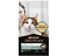 Purina Nestle Purina Pro Plan LIVECLEAR STERILISED ADULT Bogata w Indyka 2,8kg
