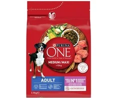 Purina Nestle ONE Medium/Maxi Adult Dog ėriena & ryžiai 2,5kg