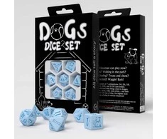 Q Workshop DOGS Dice Set: Max Kauliukų Rinkinys