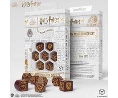 Q Workshop Harry Potter Gryffindor Modern Dice Kauliukų Rinkinys (Raudonos Sp.)